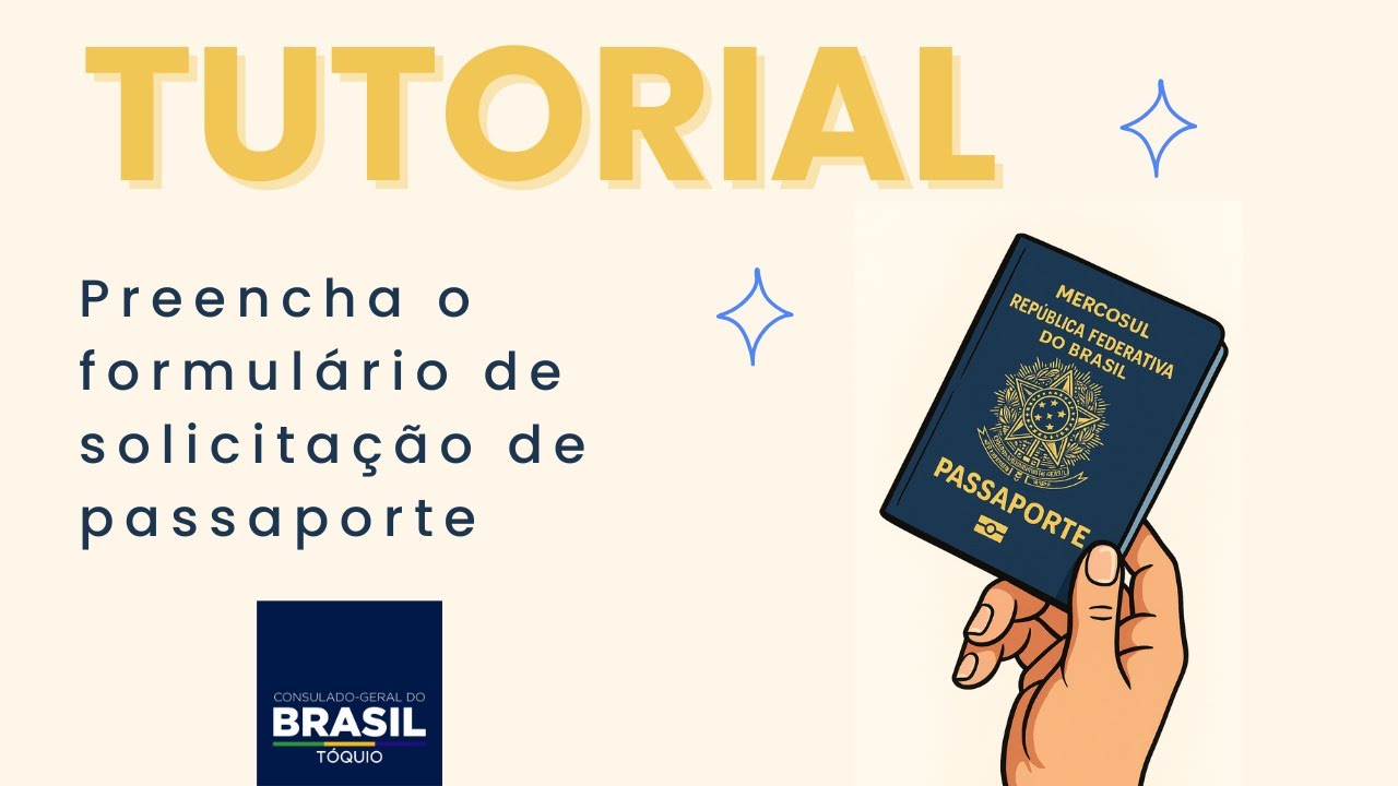 Tutorial - Solicitação de passaporte
