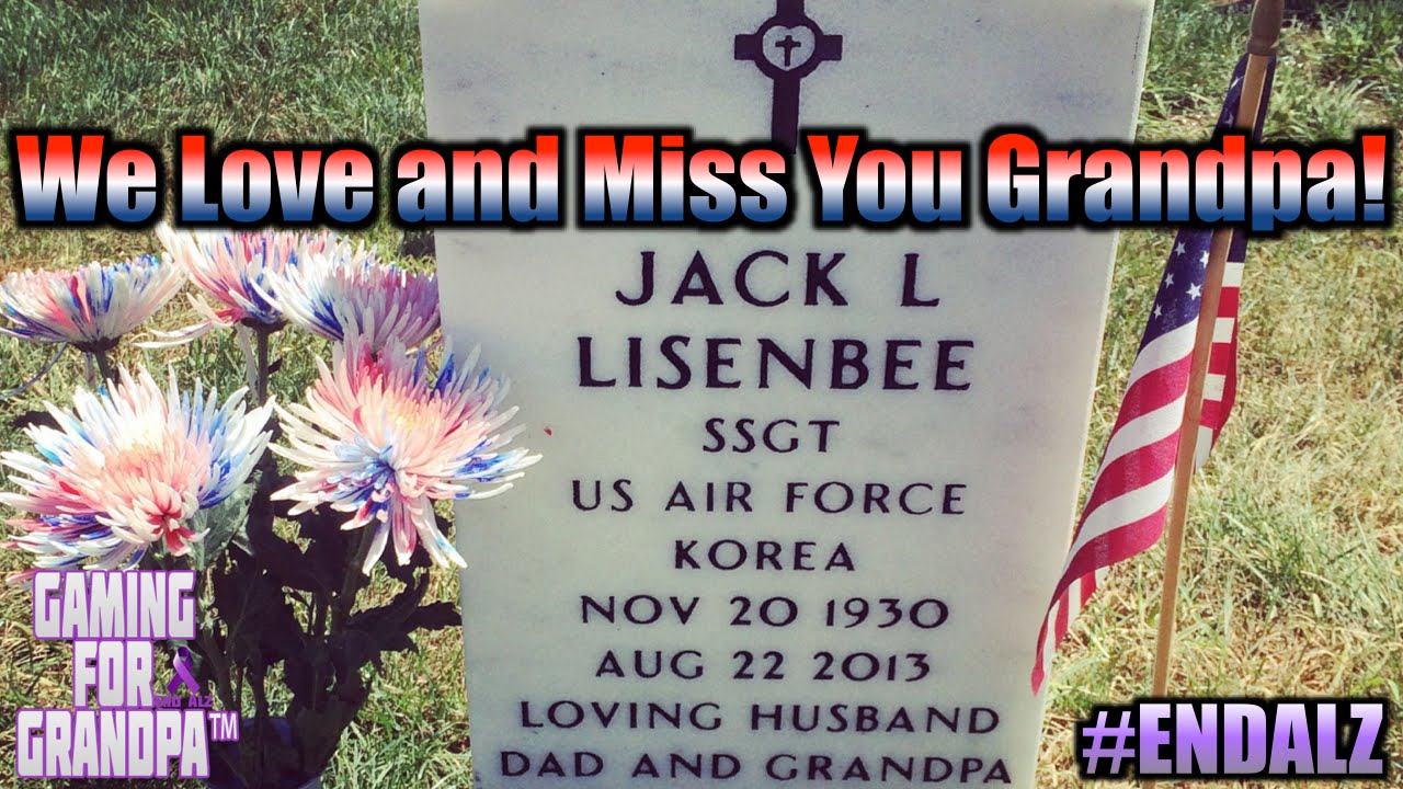 Gaming For Grandpa&trade; Tribute To Our Grandpa Jack! #ENDALZ