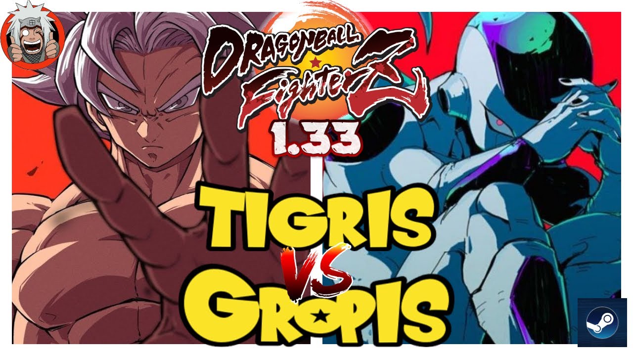 DBFZ Tigris vs Gropis (Jiren, GokuSSB, GokuUI) vs (SuperBaby2, Zamasu, Frieza)