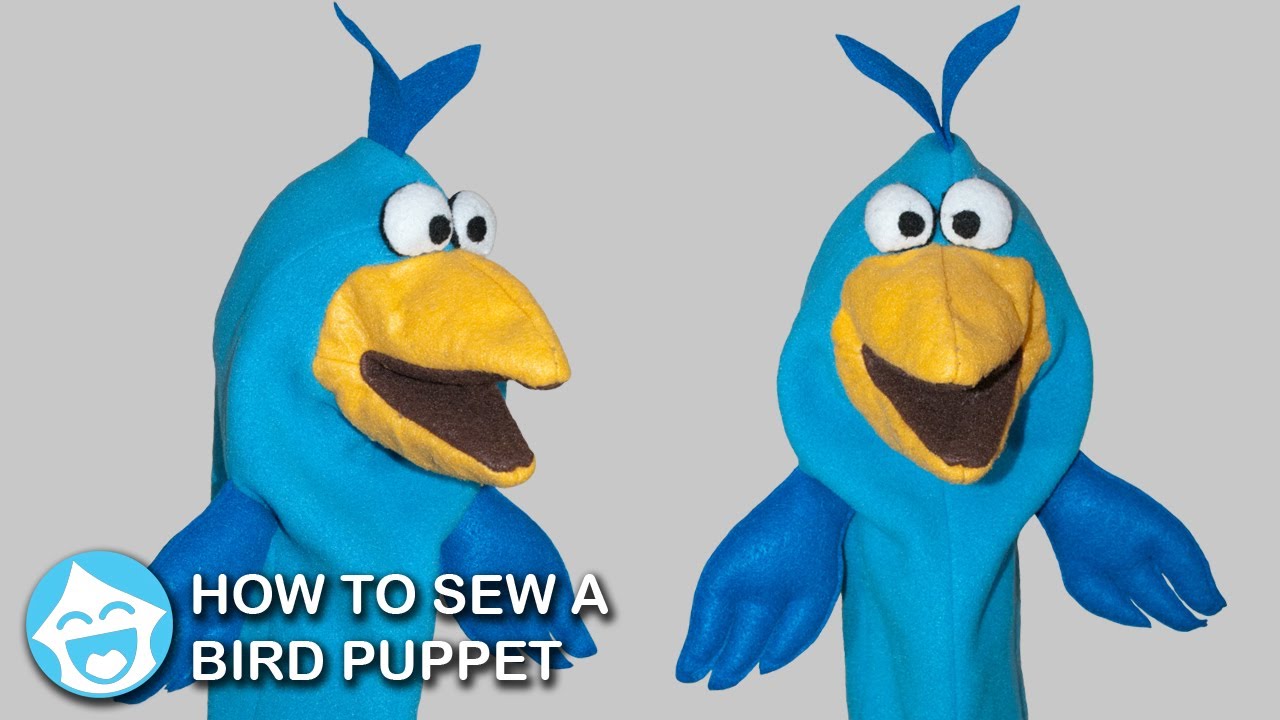 How to Sew a Bird Puppet