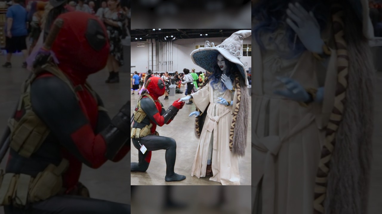 Deadpool meets Ranni the Witch 🪄 #deadpool #eldenring #cosplay
