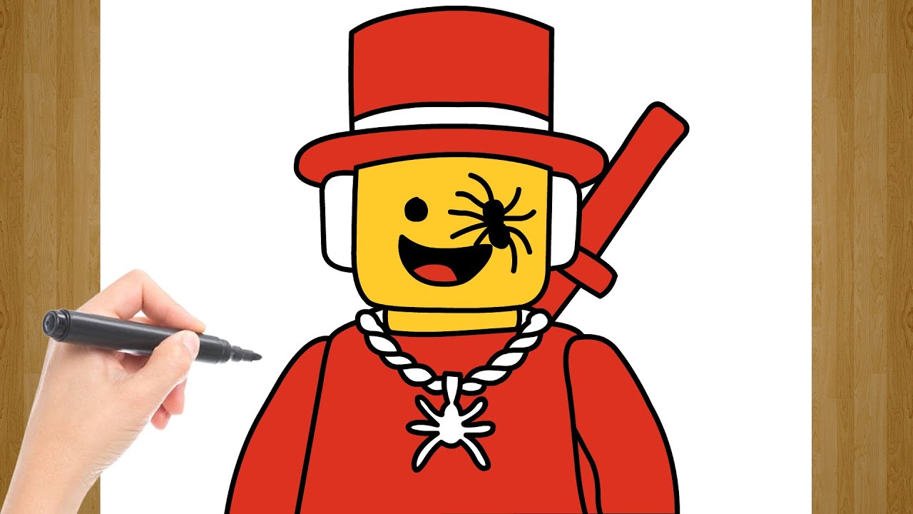 COMO DIBUJAR a SAMMY de STEAL A BRAINROT l ROBLOX