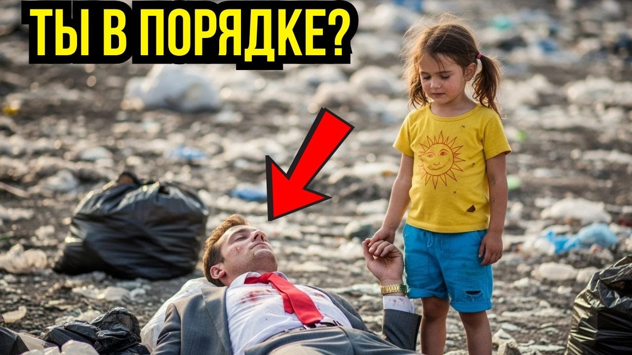 Миллионера, брошенного на свалке, спасла девочка с улицы.