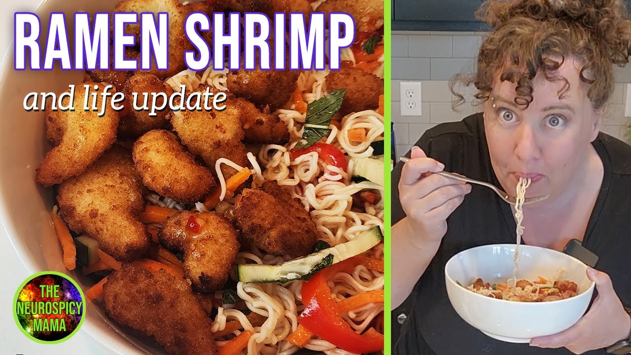Healthy and Easy Ramen Noodle Lunch & Autism Life Update