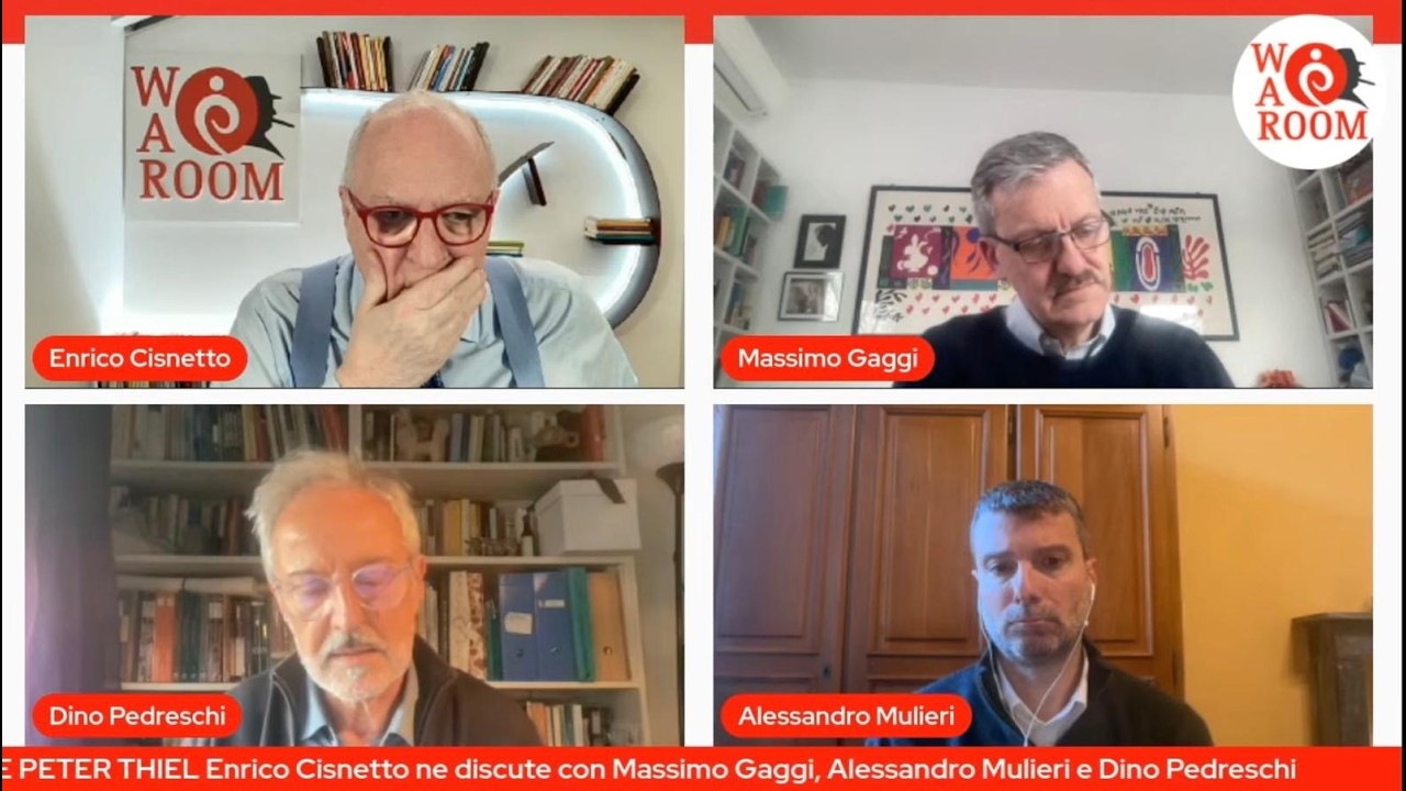 War Room di Enrico Cisnetto con Massimo Gaggi, Alessandro Mulieri e Dino Pedreschi