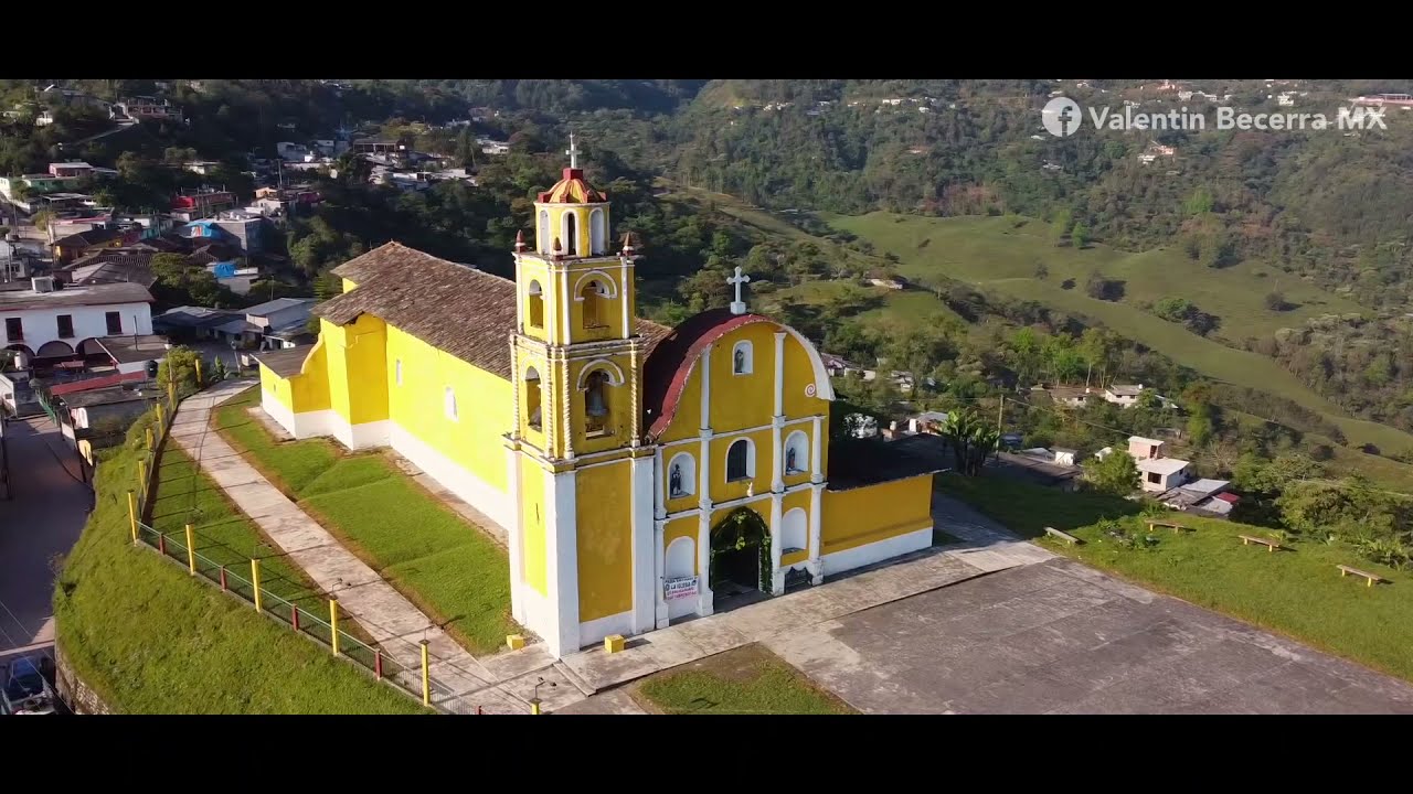 Parroquia de San José Amixtlán Puebla | Video aéreo
