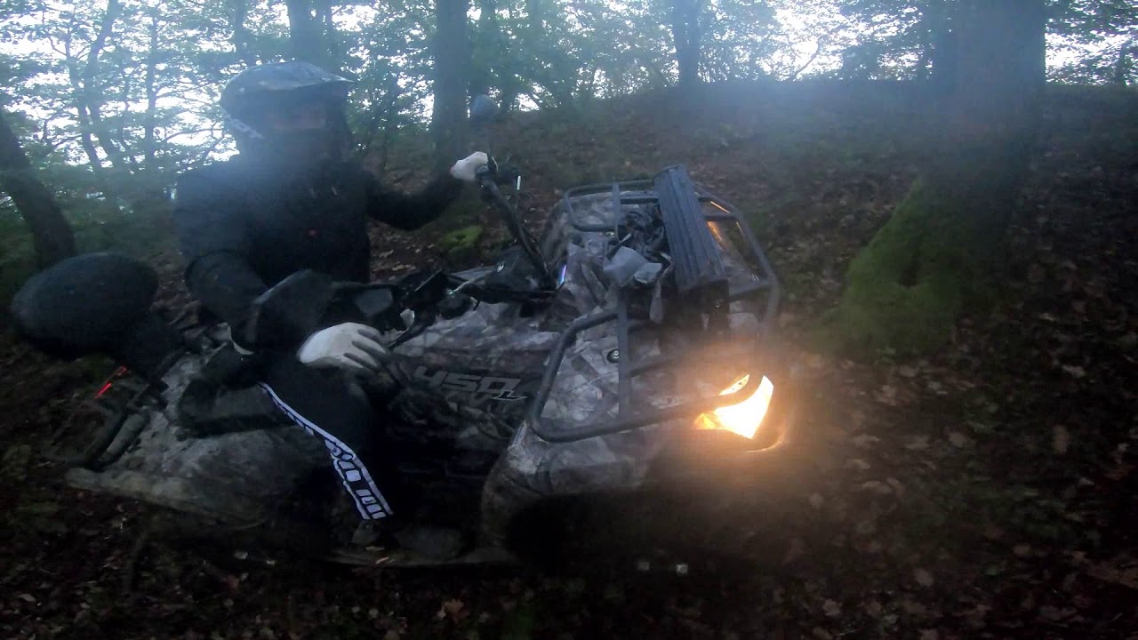 ATV Forrest Hill Climb | Suzuki King Quad 700 & Yamaha Kodiak 450 & CF Moto 450L