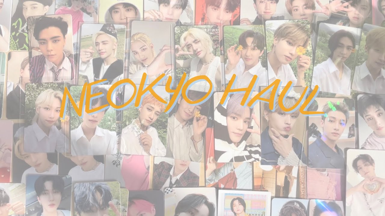 Neokyo Haul | Распаковка посылки с кпоп фотокартами / stray kids, monsta x, nct, seventeen, epex