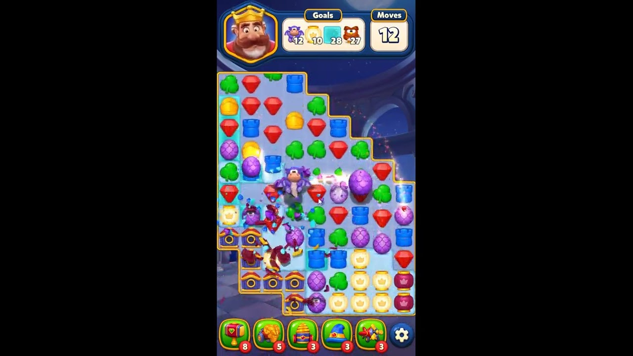 Royal Kingdom Level 444 - NO BOOSTERS GAMEPLAY 🏰 | SKILLGAMING ✔️