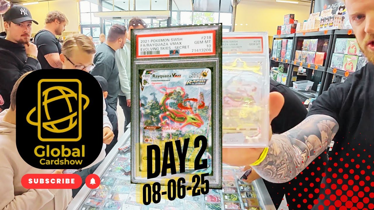 Destined Rivals Release Day, Vendor POV Eastwood TCG I Globalcardshow 08-06-25 Dag 2