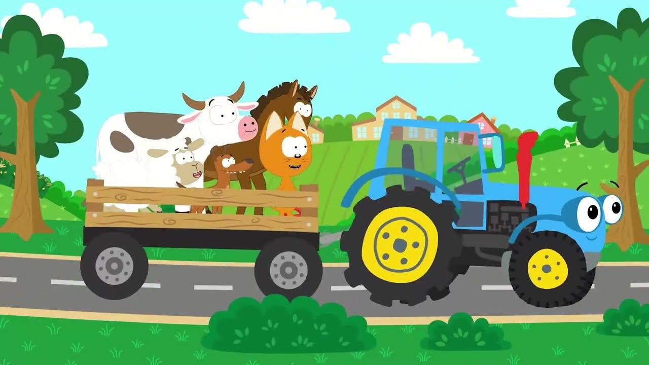 Мультики с песенками - Котэ и друзья! | Классные обучающие мультики для малышей