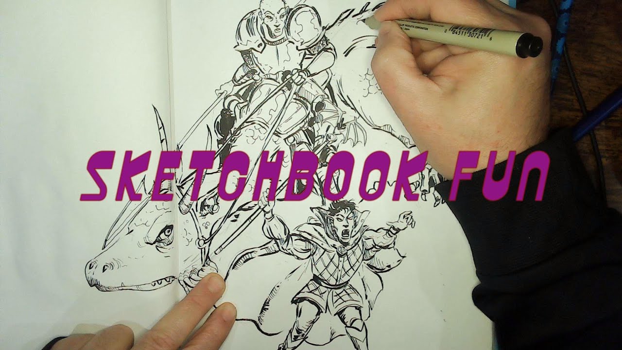 Sketchbook Fun - Drakengard