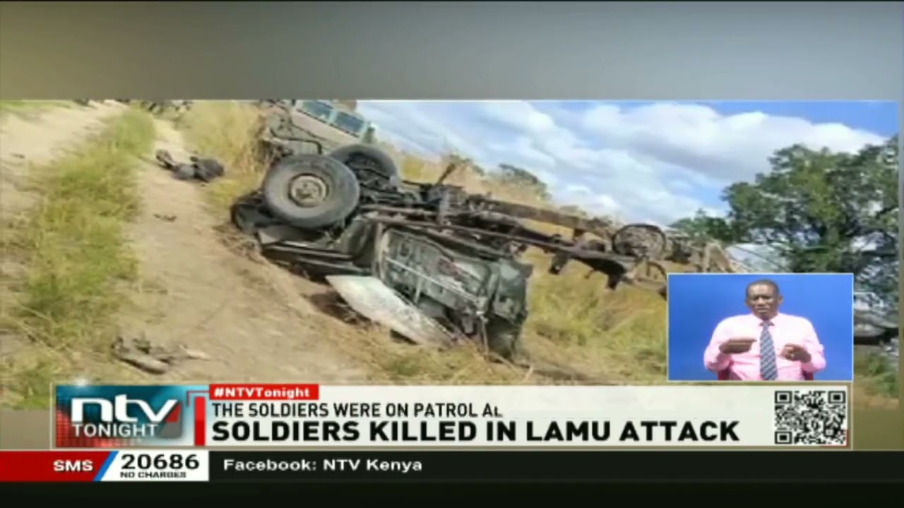 Soldiers killed in Lamu attack