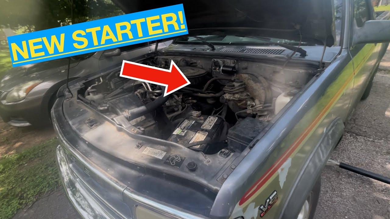 How to Replace Starter on Dodge Dakota real quick like