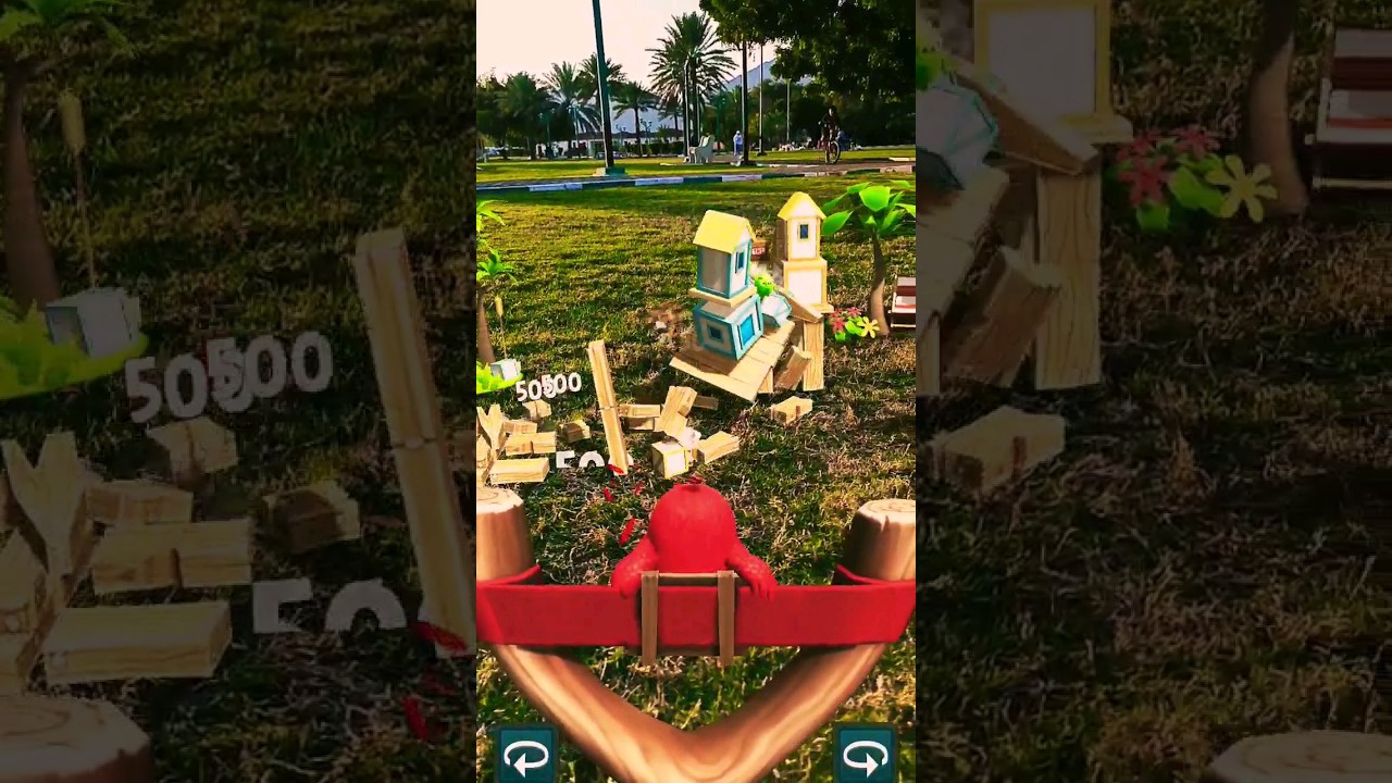 Angry Birds AR #gameplay #game #shorts #gamer #shortsvideo #android #youtubeshorts #augmentedreality