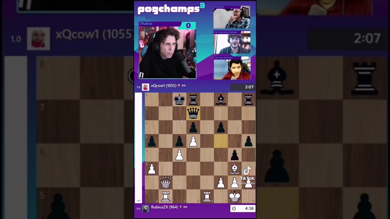 RUBIUS juega ajedrez y da Jaque Mate