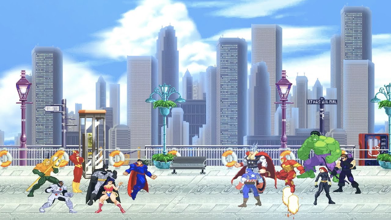 Avengers VS Justice League: Full Movie Parts 1 and 2