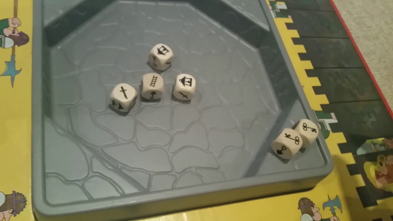 Dungeon Dice board game (1977)