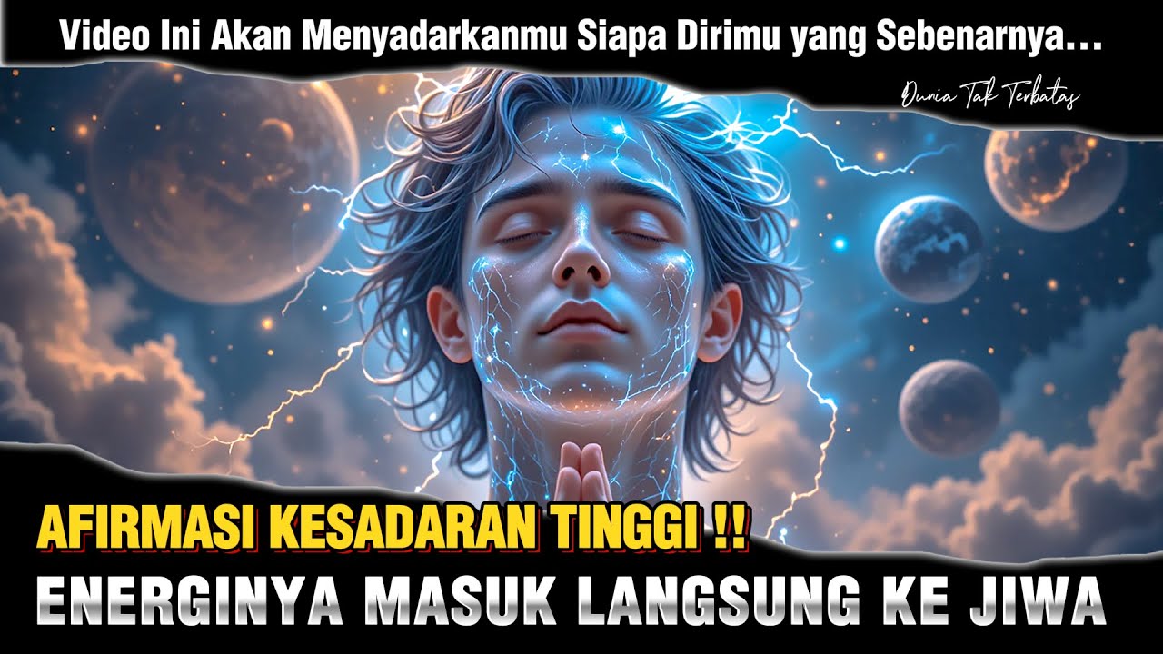 KATA-KATA AFIRMASI YANG MENGAKTIFKAN JIWAMU | MANTRA KESADARAN TINGGI & PENYEMBUHAN DIRI! 🌌