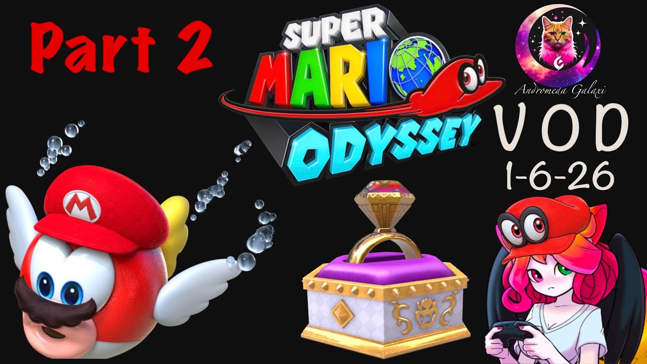 Bowser stole a Ring, Flowers, What's next? The kitchen sink!? - Super Mario Odyssey (2)