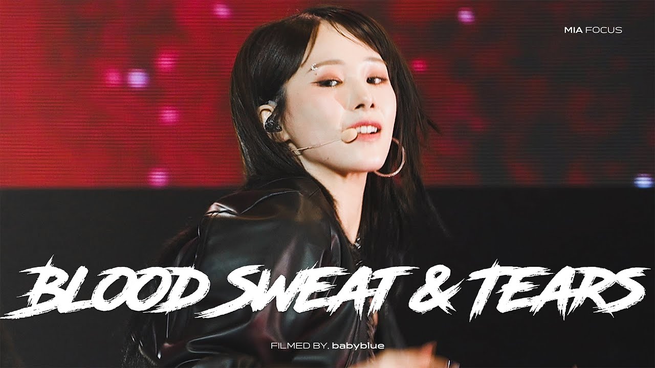 에버글로우 미아 '피 땀 눈물' 직캠 | EVERGLOW MIA FANCAM 'Blood Sweat&Tears' (4K) | 240501