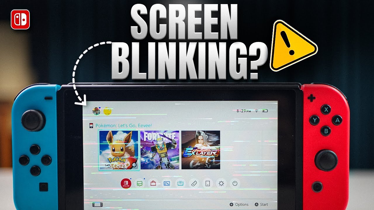 Как исправить мерцание экрана и проблемы с подсветкой на Nintendo Switch (OLED и Lite Fix)
