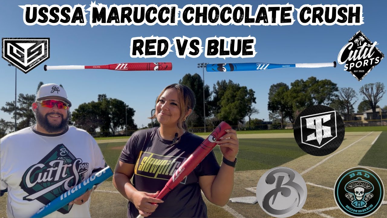 Marucci Chocolate Crush Red vs Blue