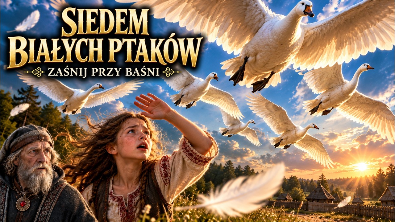 Gęsi-Łabędzie - Baśń Słowiańska o Zaufaniu | Kronikarz Miron | Dom Dawnych Opowieści | Na Dobranoc
