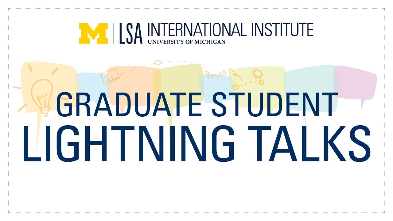 2025 Graduate Students Lightning Talks