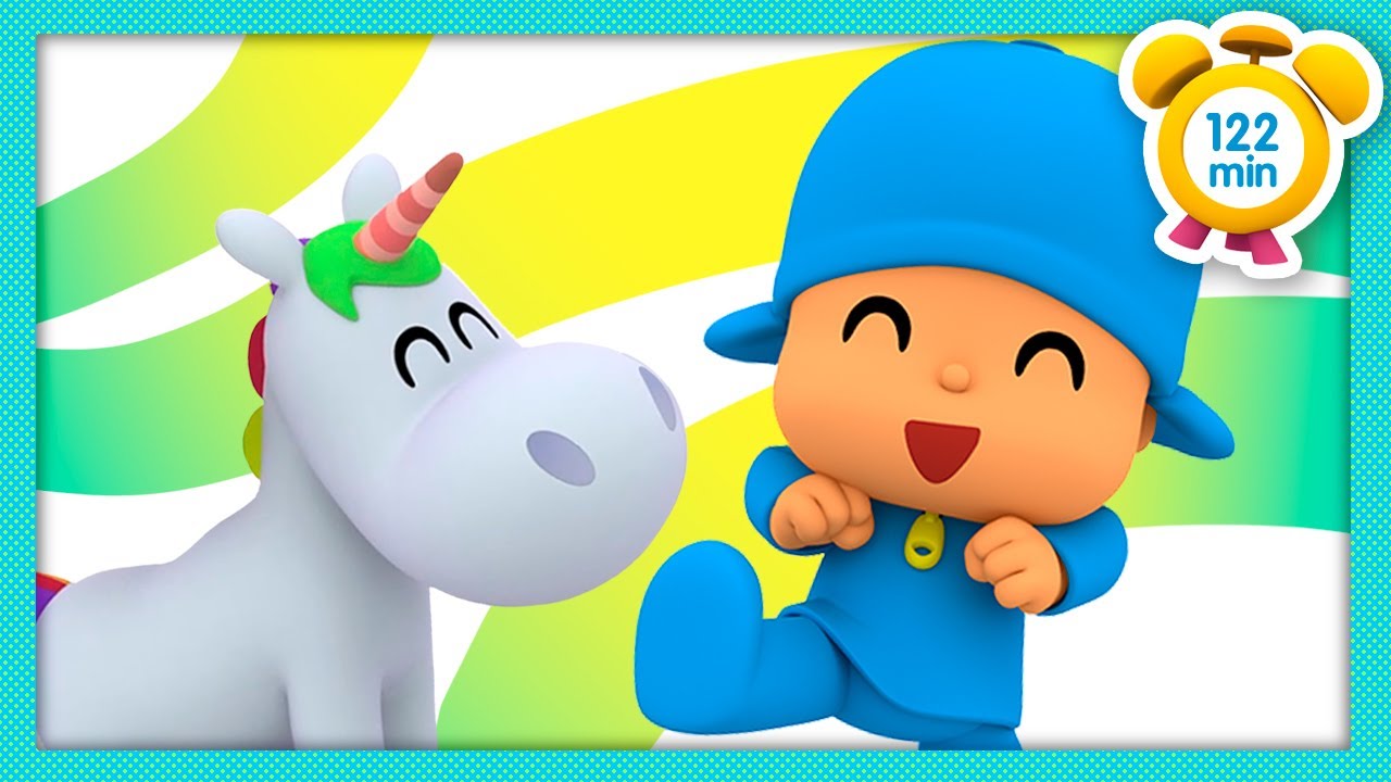 🦄 POCOYO em PORTUGUÊS do BRASIL - Meu Unicórnio Mágico [122 min] DESENHOS ANIMADOS para crianças