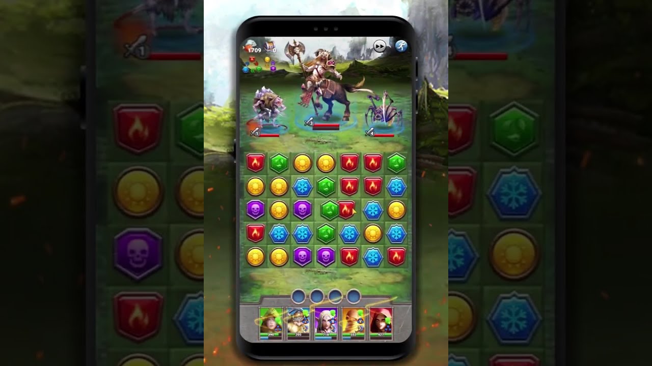 Dungeon Puzzles: Match 3 RPG - Summoner & Match 3 RPG Mobile Game