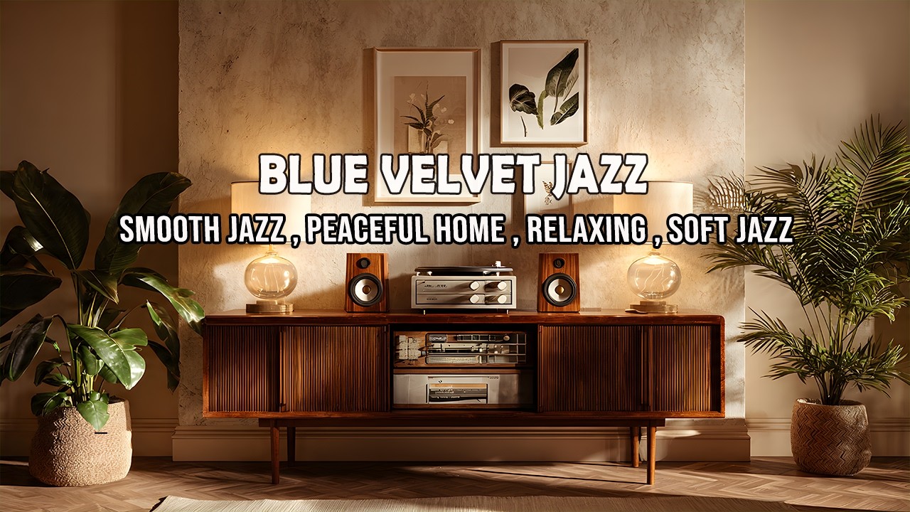Blue Velvet Jazz – Smooth Relaxing Jazz for a Happy Home