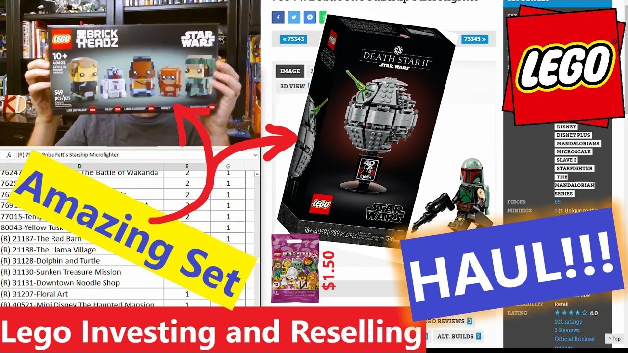 LEGO Investment Haul - 7 Star Wars sets, great May the 4th deal and $1.50 Series 24 minifigs!