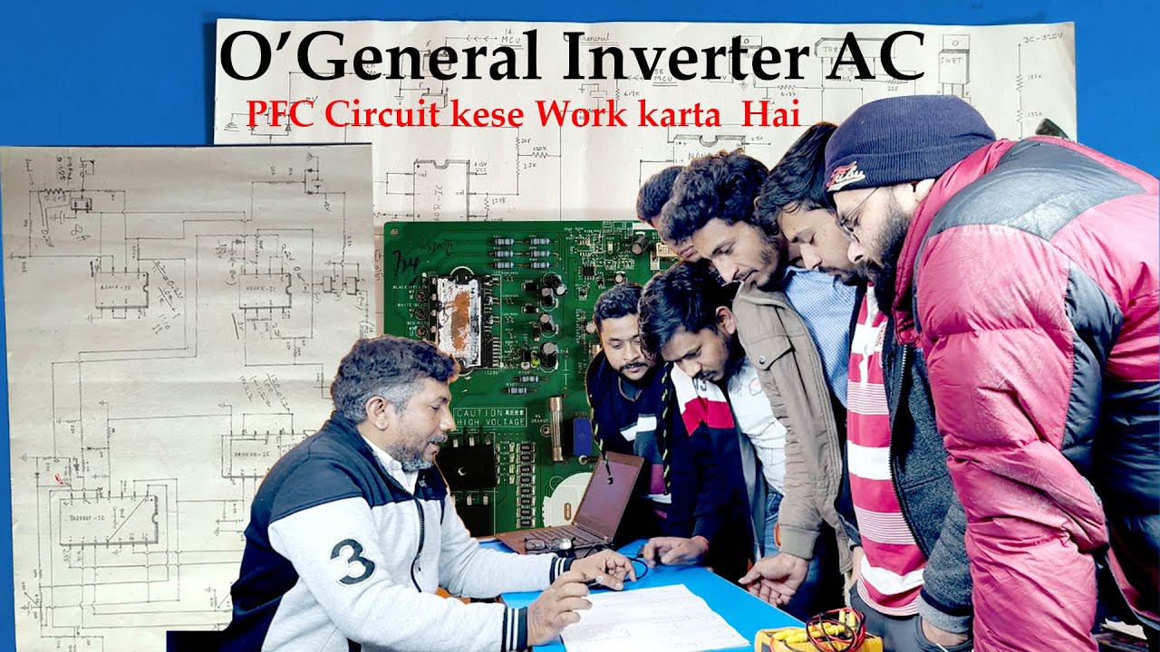 o'general pfc full circuit explain || compressor thoda chal ker stop ho jata hai
