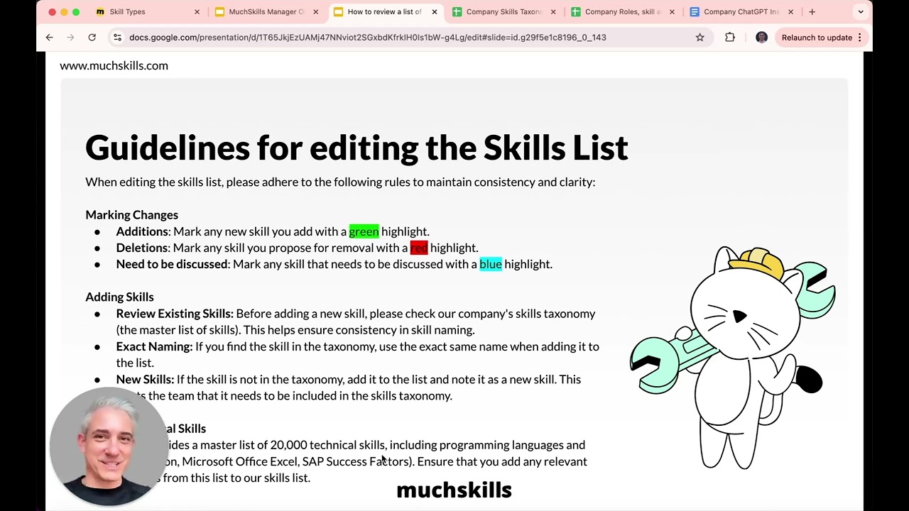 Step by step guide to building your skills taxonomy and skill lists for roles, teams & competencies
