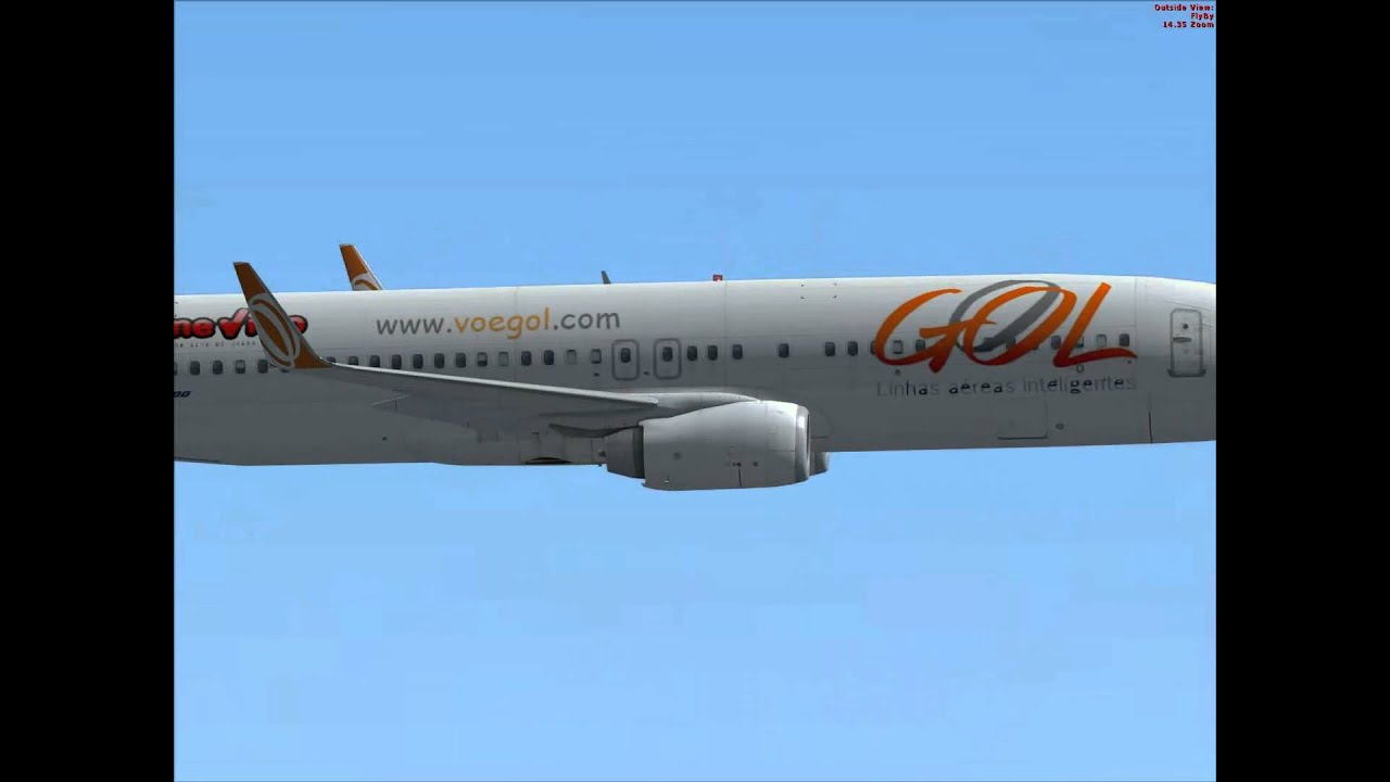 FSX Textura Gol - GameVicio