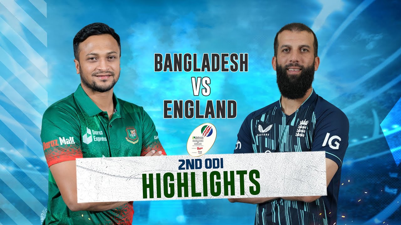 Bangladesh vs England Highlights || 2nd ODI || England tour of Bangladesh 2023