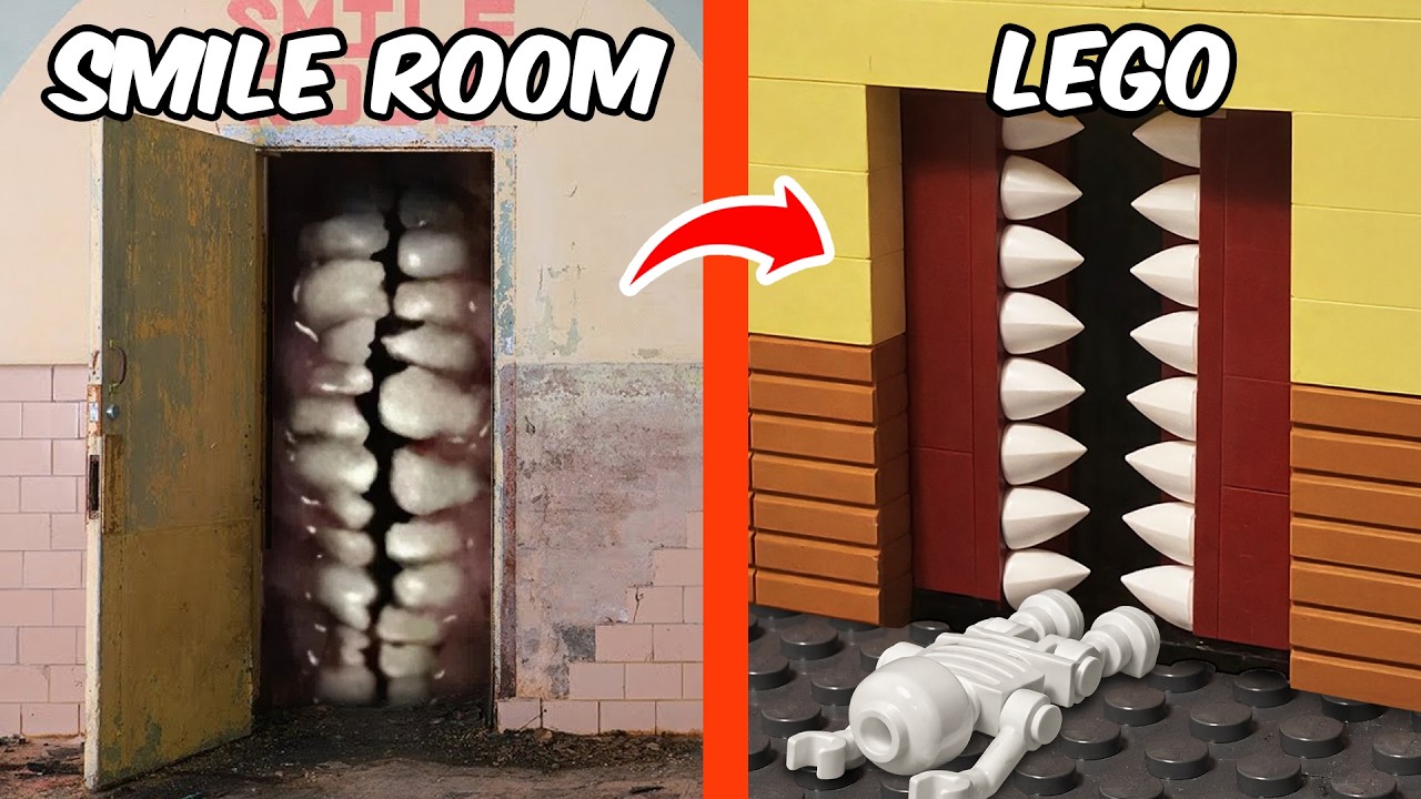 Reconstruyo la habitación de Trevor Henderson con Lego | AM Bricks ESP