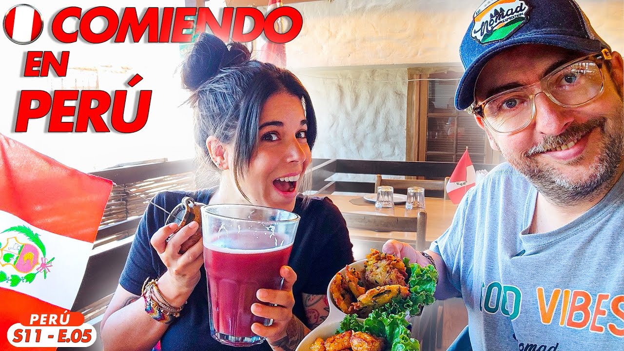 😳ESPAÑOLES PRUEBAN COMIDA PERUANA POR PRIMERA VEZ EN AREQUIPA - PERÚ 🇵🇪🇪🇸