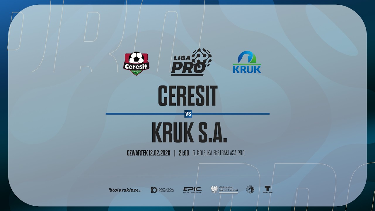 CERESIT - KRUK S.A. | PRO LIGA, Sezon Zima 2026 - 12.02.2026