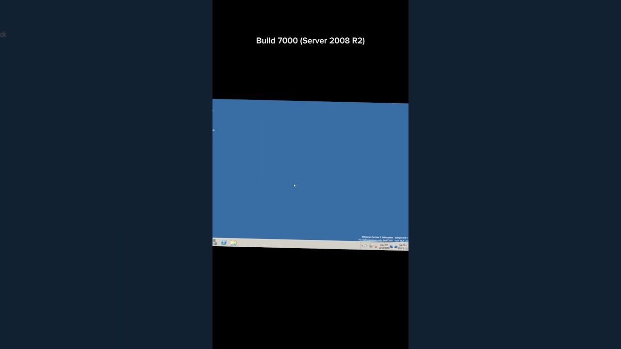 Windows Server 2008 R2 Evolution (2008-2009)