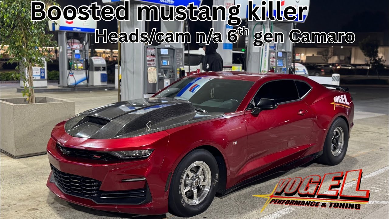 Ride along in fast heads/cam 6th gen Camaro Ss!
