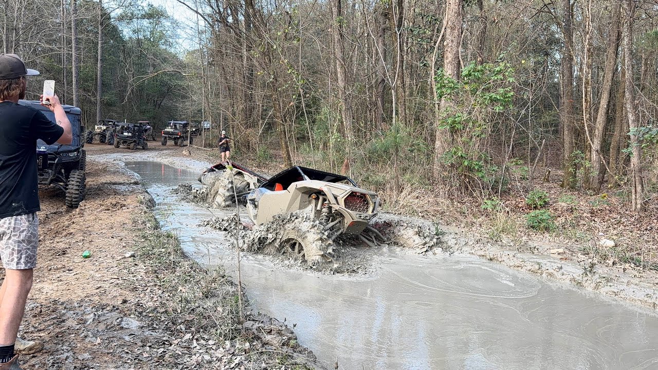 Wild Country 2026 Mud Bug Bash RZR Pros and X3s on 50s+