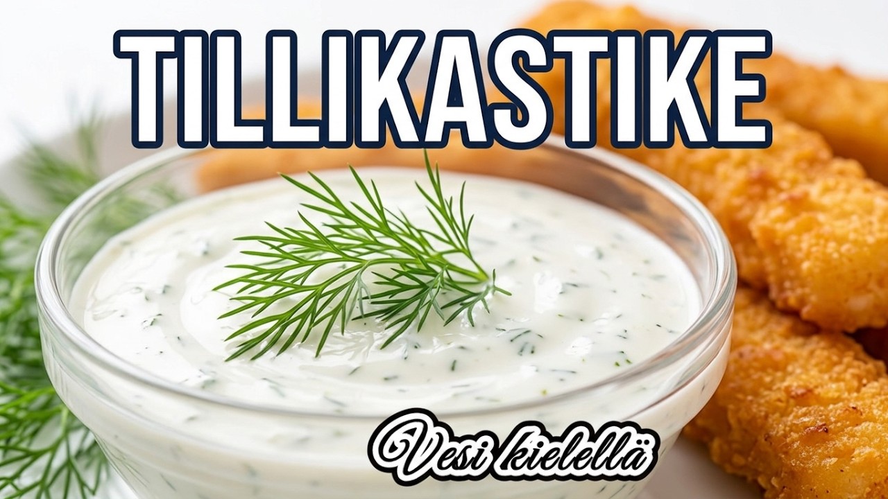 Tilli-kermaviilikastike kalalle, nam! 👌😋 (subtitles)