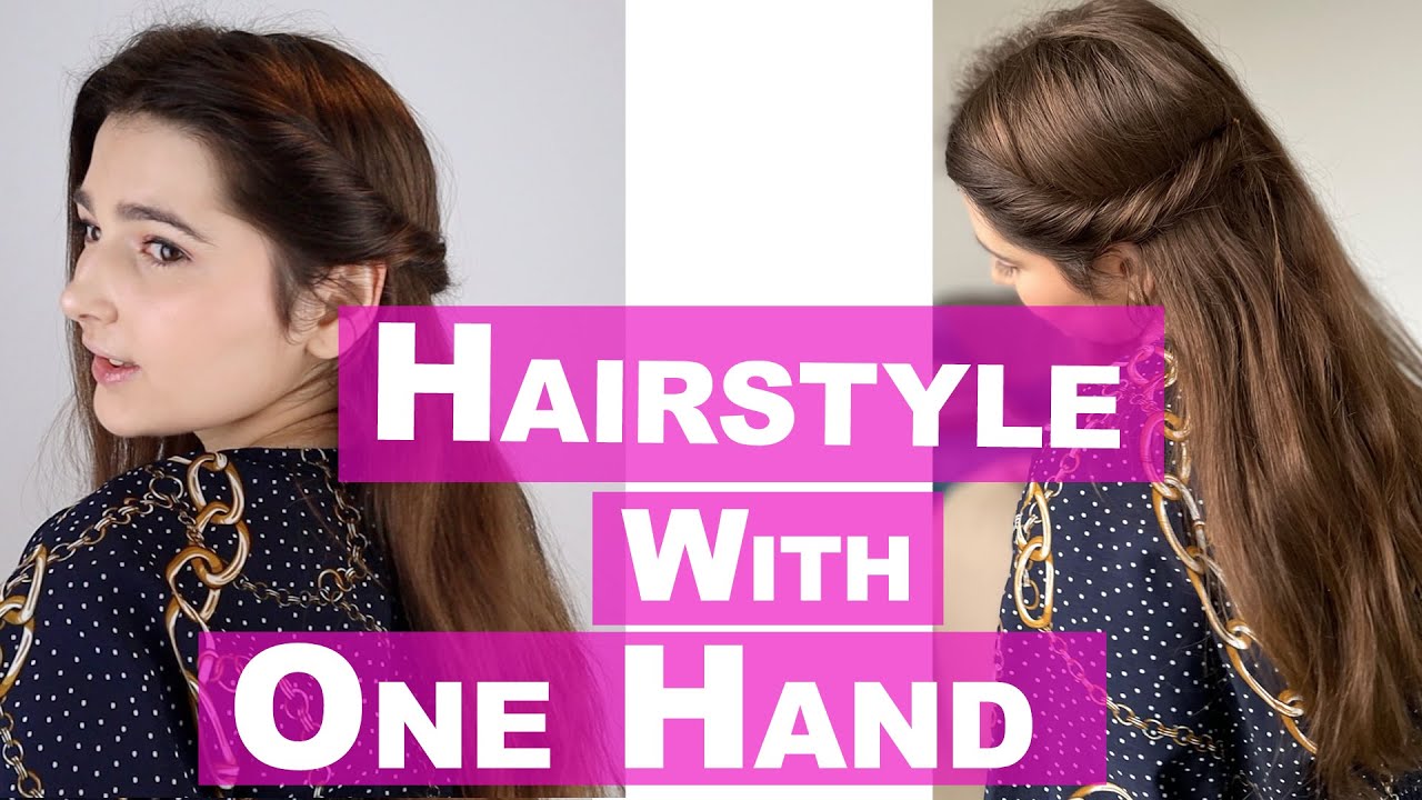 The First Hairstyle I learnt To Do With One Hand