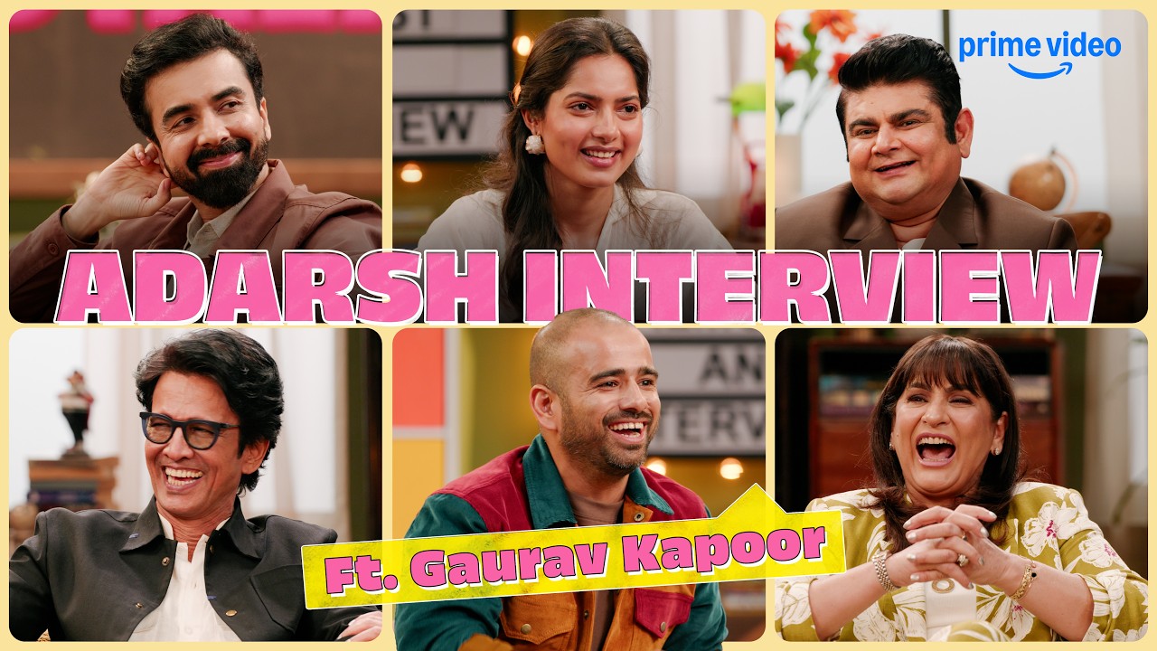 Almost An Interview ft. Adarsh Baal Vidyalaya Cast 📚 | Kay Kay Menon, Archana Puran Singh and more