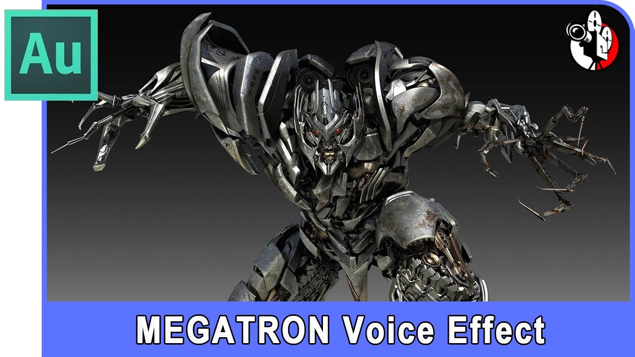Adobe Audition Tutorial - Megatron transformers voice effect changer