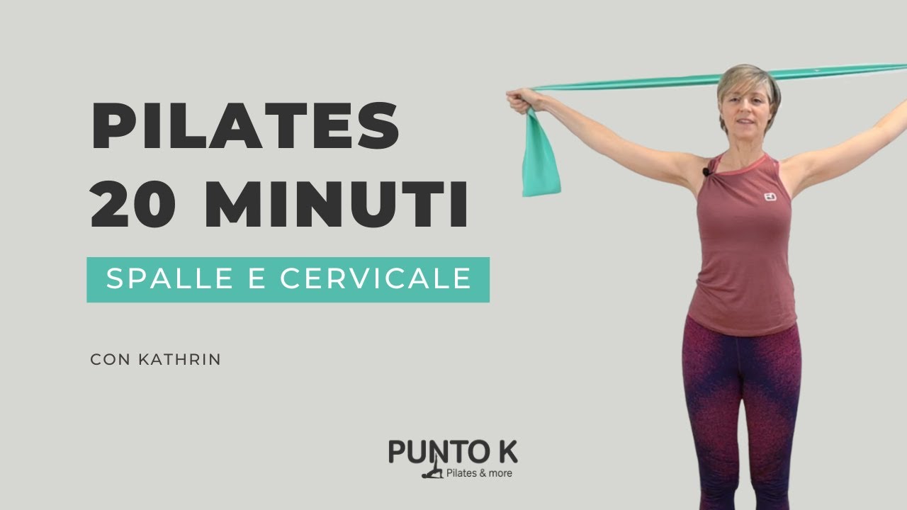20 minuti di Pilates con Kathrin Ress - spalle e cervicale