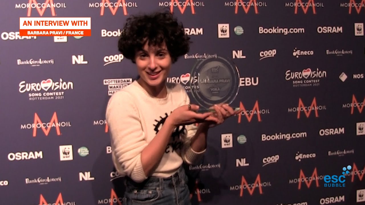 Voilà! Barbara Pravi speaks to Olivier from ESCBubble!
