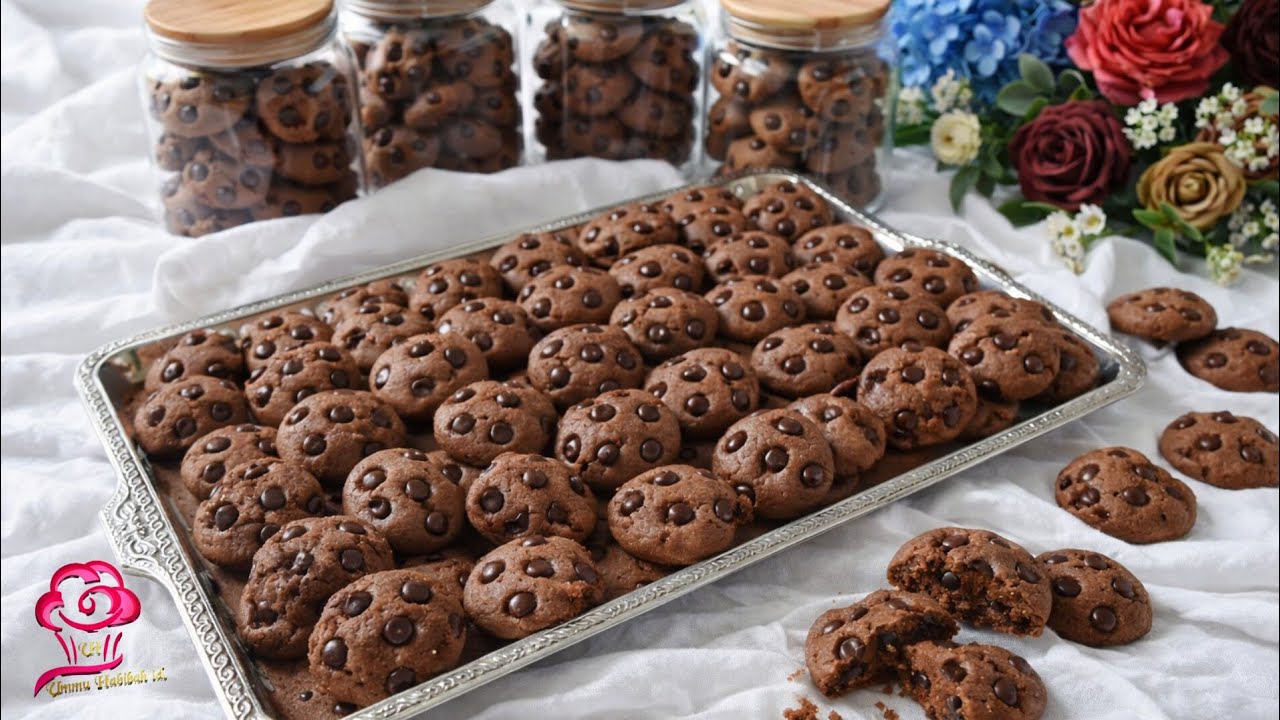 IDE JUALAN LARIS MANIS😍 BIKIN COKLAT CHOCOCHIPS COOKIES SEENAK INI TERNYATA GAMPANG BANGET! 